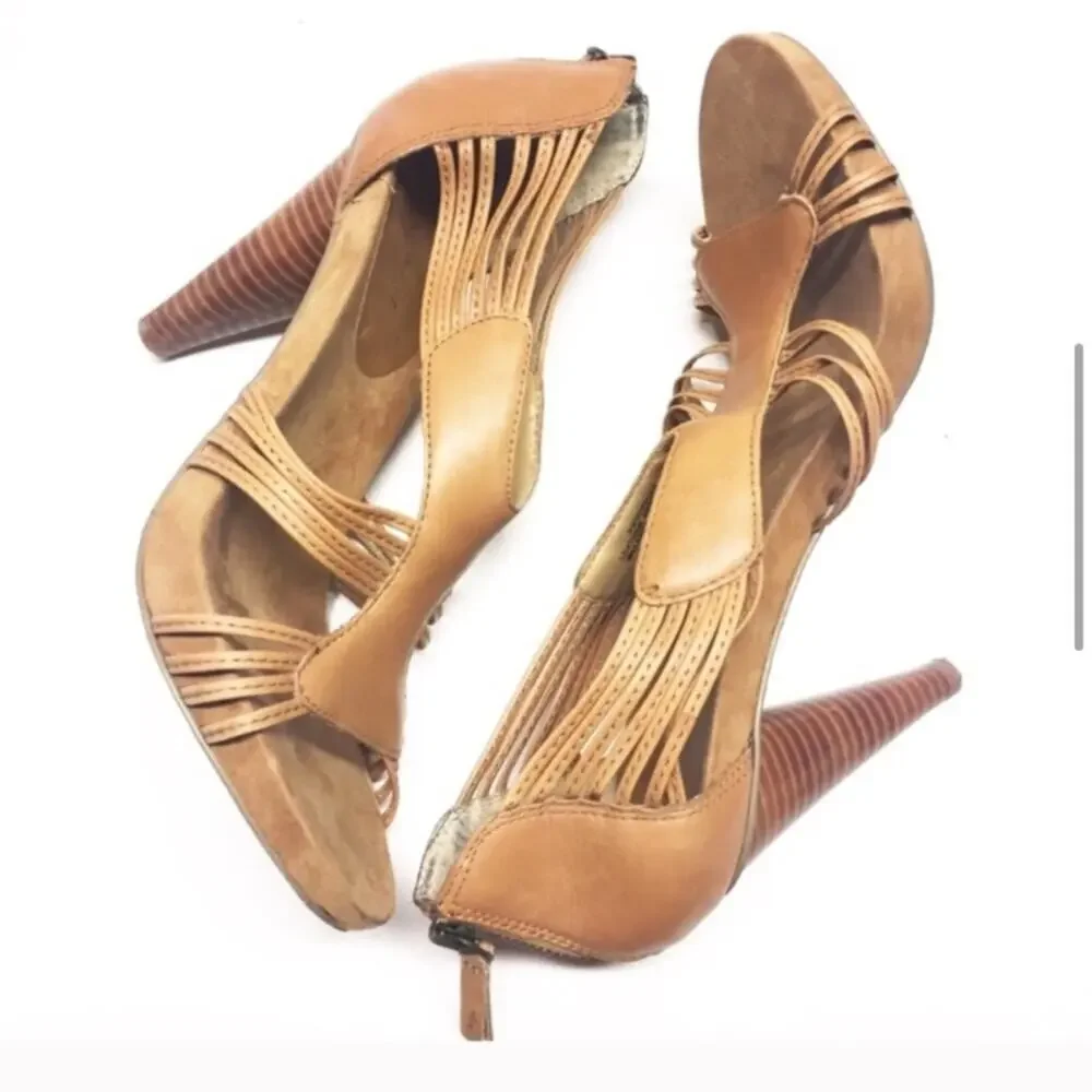 Nine West Sophia Heeled Sandals sz 7.5 - Picture 4 of 8